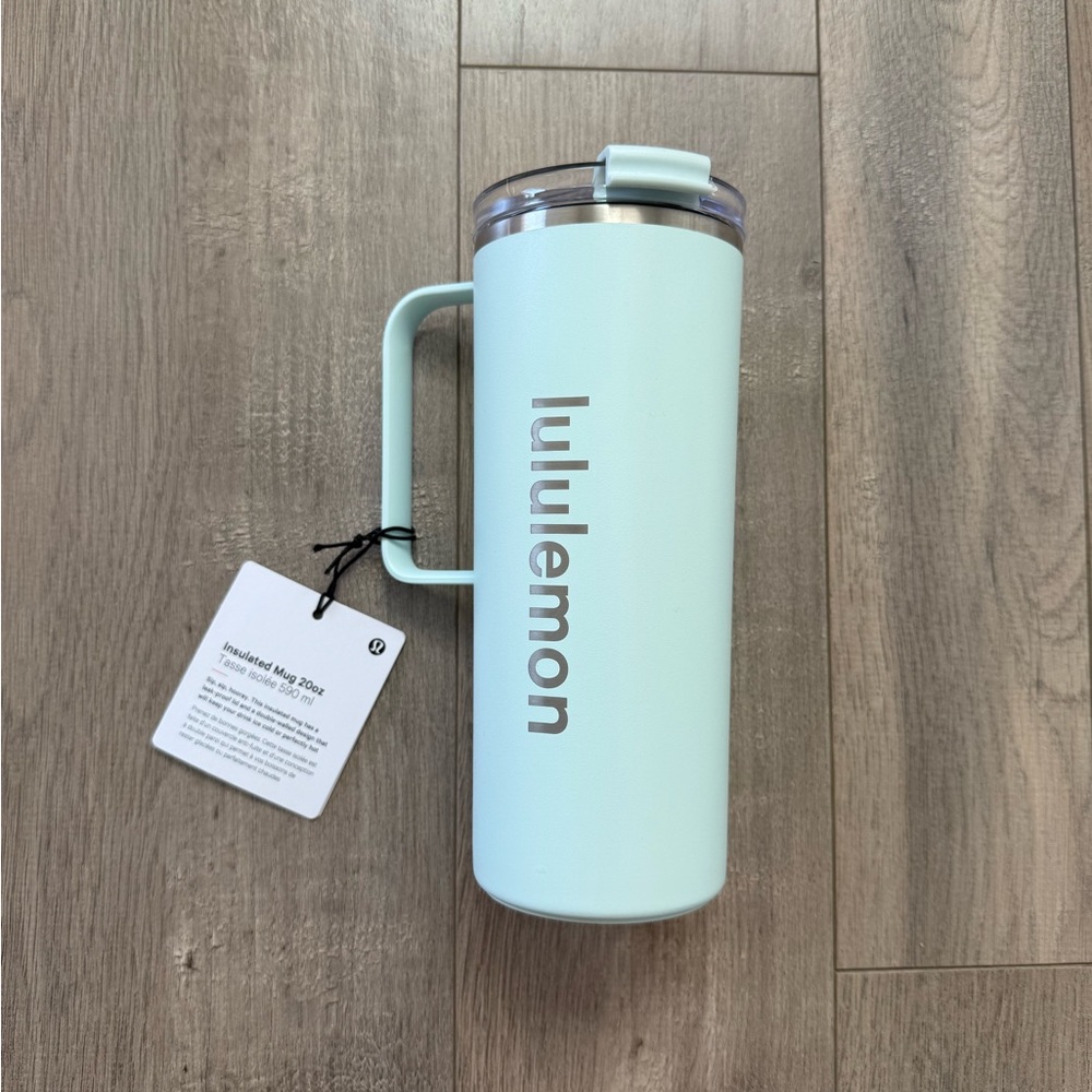 Lululemon Limited Edition Insulated Mug - Light Mint/Aqua
